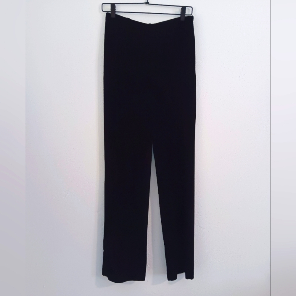 Chico's Travelers black elastic waist women's pants size 2 tall